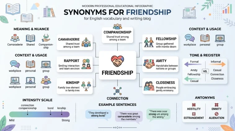 synonyms for friendship