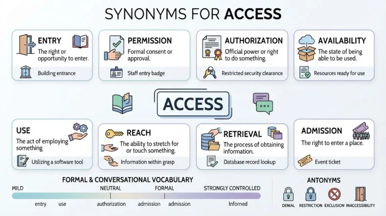 Synonyms for Access