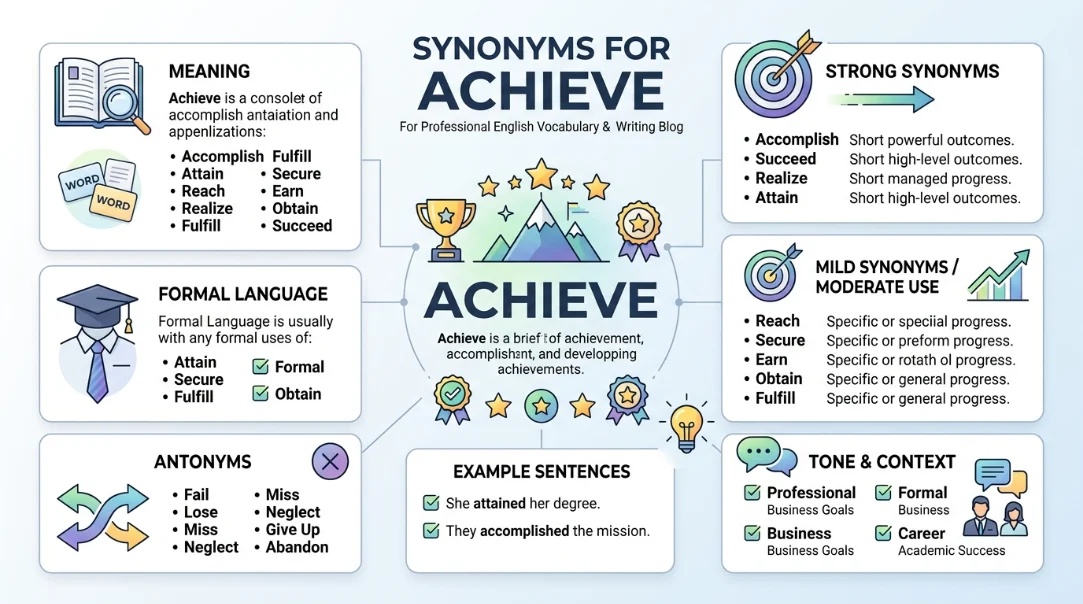 synonyms for achieve