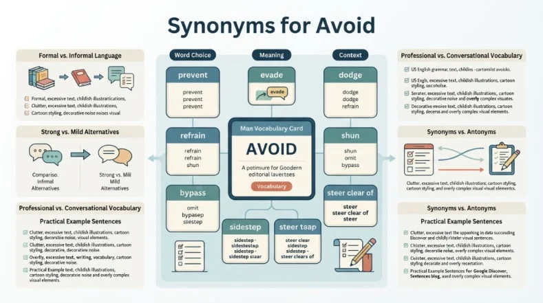 Synonyms for Avoid