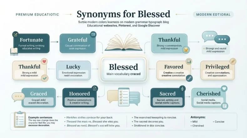 Synonyms for Blessed