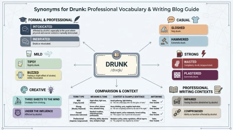 synonyms for drunk