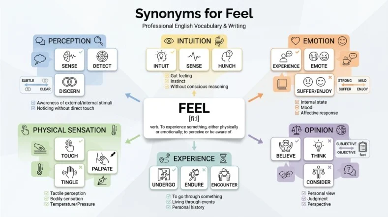 synonyms for feel