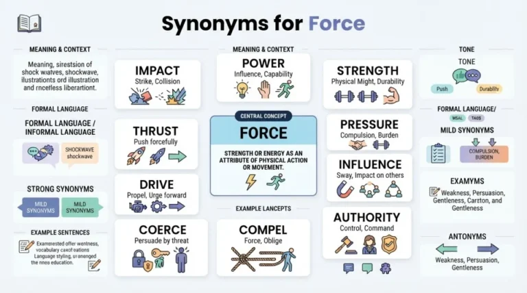 Synonyms for Force