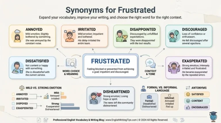 synonyms for frustrated