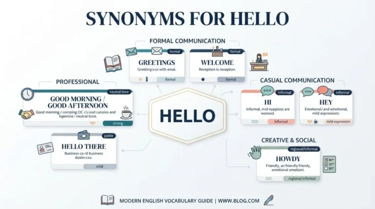 Synonyms for Hello
