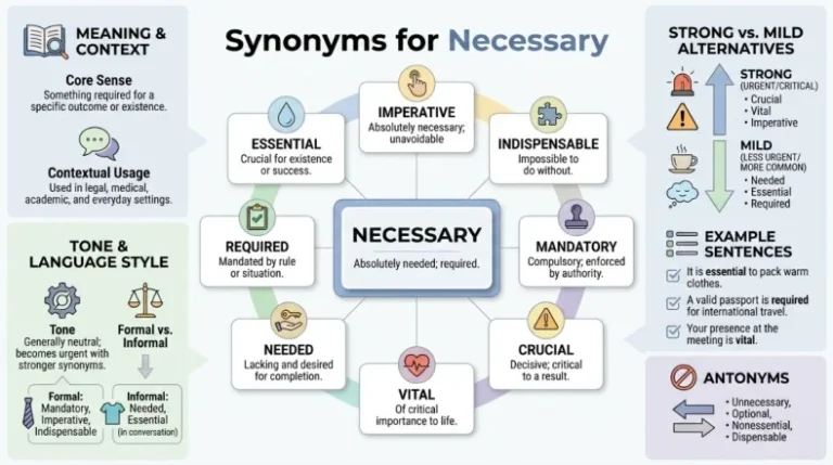 synonyms for necessary