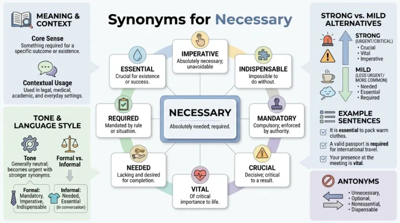 synonyms for necessary