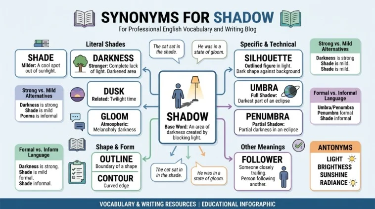 Synonyms for Shadow