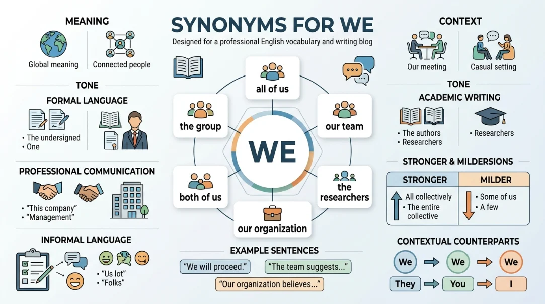 synonyms for we