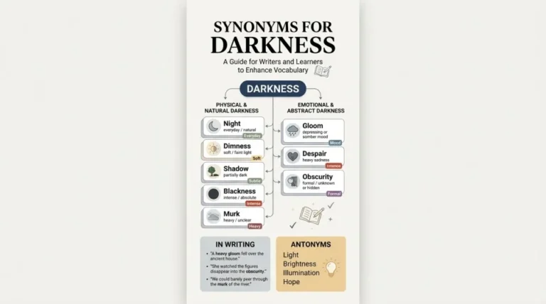 synonyms for darkness