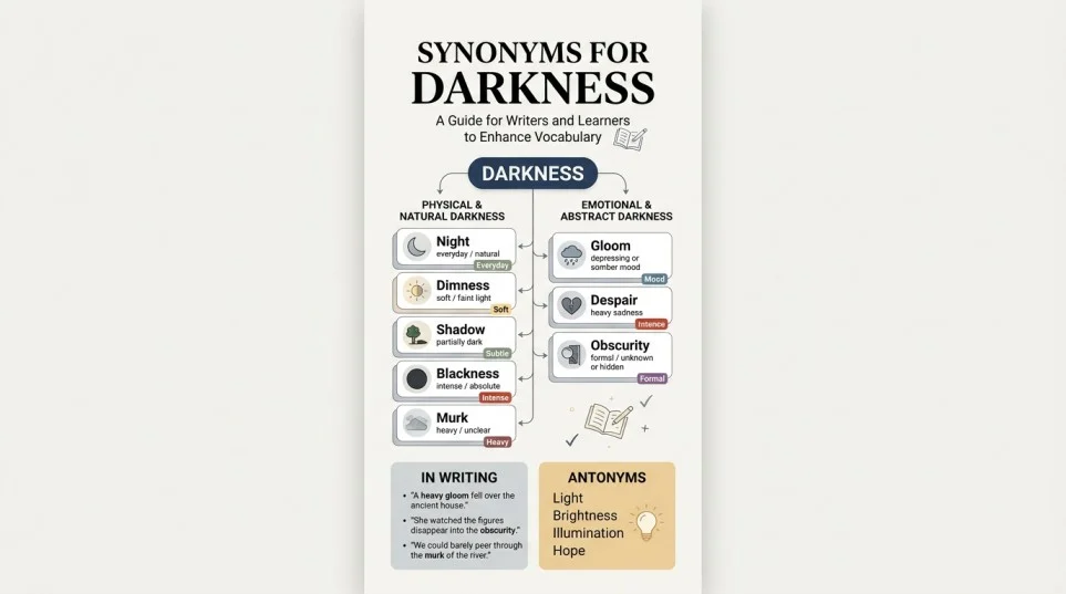 synonyms for darkness