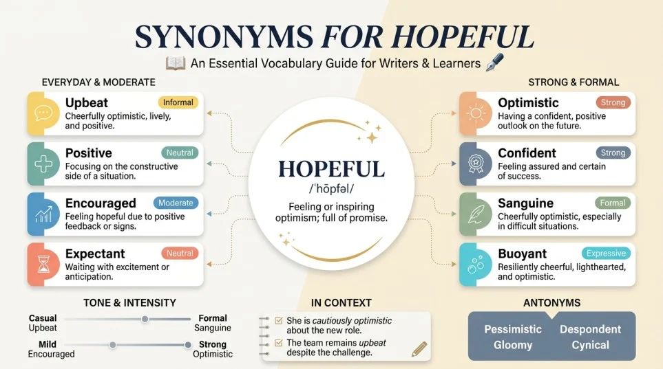 Synonyms for Hopeful