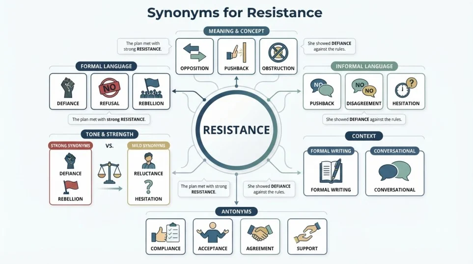 Synonyms for Resistance